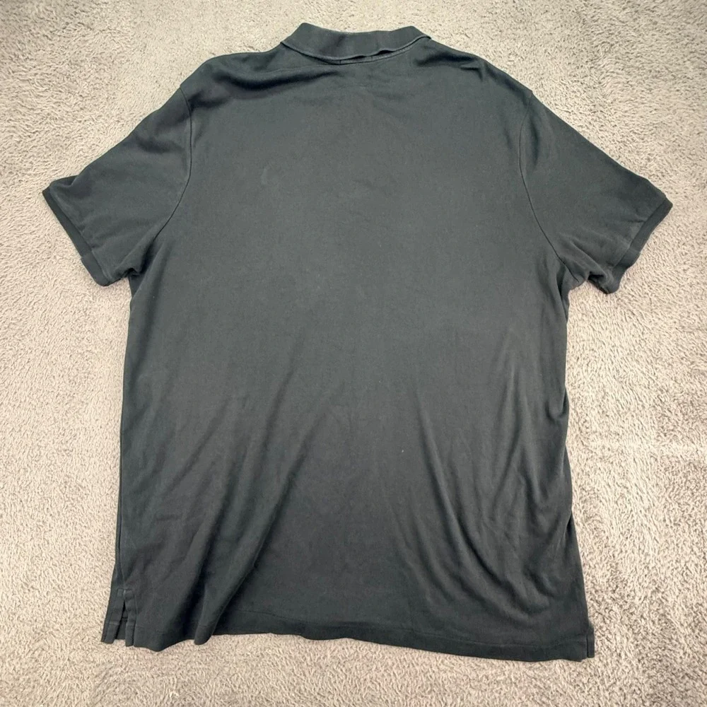 Polo Ralph Lauren Polo Shirt Mens XXL Black Classic Fit Short Sleeve Pony Logo